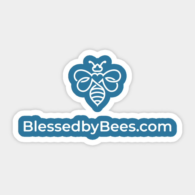 Blessed By Bees Sticker by teall